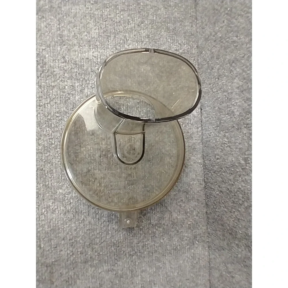 GE vintage Replacement Lid Cover Food Processor Smoke Brown Vintage